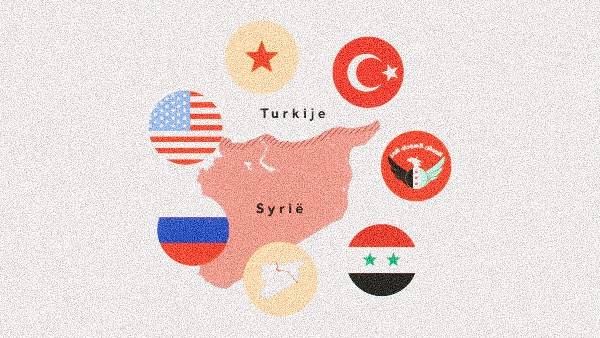 Wie zijn de strijdende partijen in Noord-Syrië?